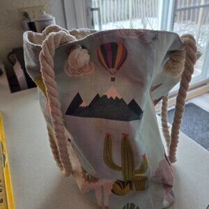 Llama tote bag